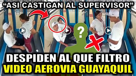 Despiden a la persona que FILTRO VIDEO de pareja en Aerovía。